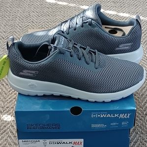 Men's Skechers Go Walk Max, Size 9, Charcoal(grey)